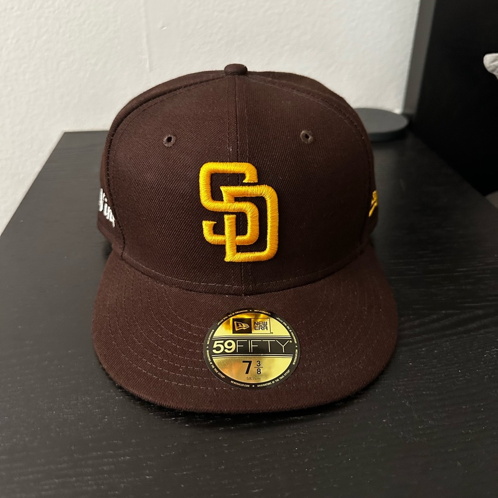 San Diego padres hat brown 7 3/8